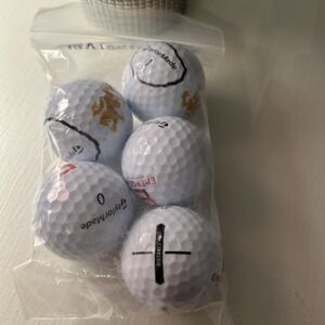 TaylorMade Distance Golf Balls Set Of 5 Used